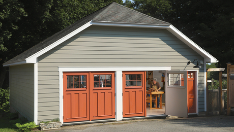 Old-Fashioned Carriage Doors