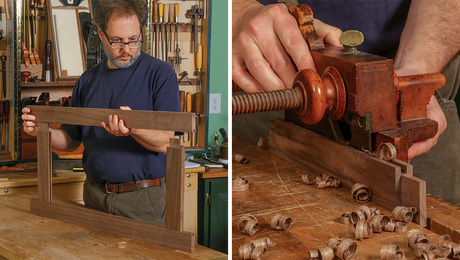 frame-and-panel doors with hand tools