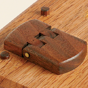 wooden hinge